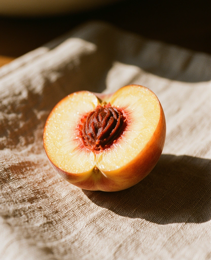 Seasonal fruit on Tuscan linen